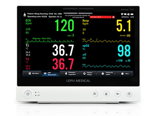 AIView V10/V12 Patient Monitor